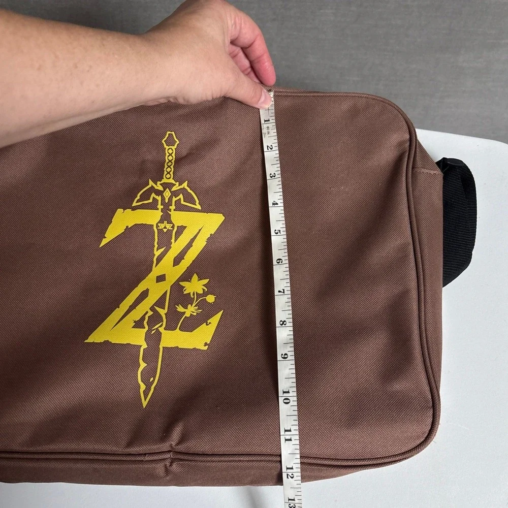 Zelda Breath of the Wild Collectors Messenger Bag Bottle Sleeve Master Sword
